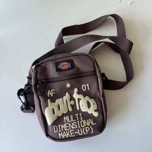 About Face Dickies Brown Crossbody Bag